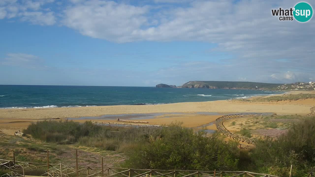 Webcam Torre dei Corsari – Live Beach View from Punta Usai