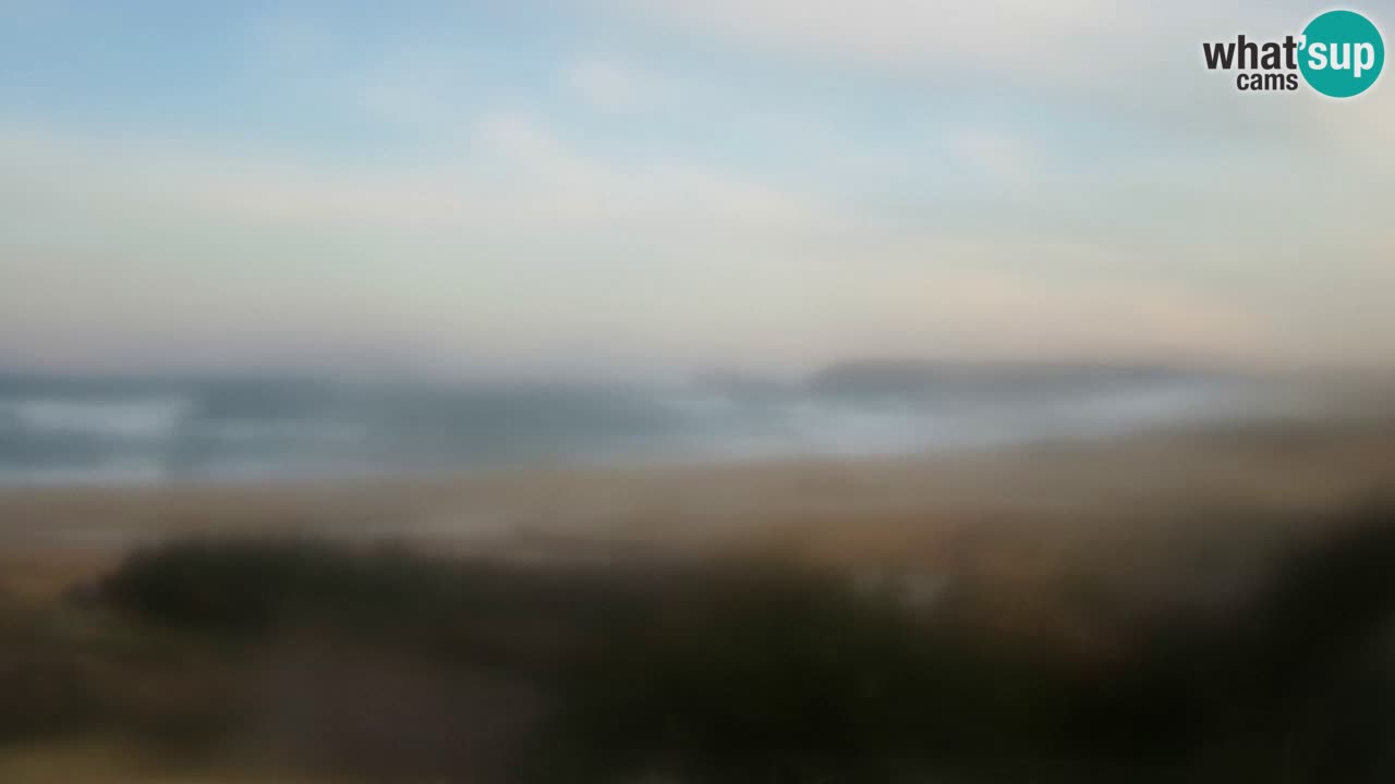 Cámara web Torre dei Corsari – Vista en directo de la playa desde Punta Usai