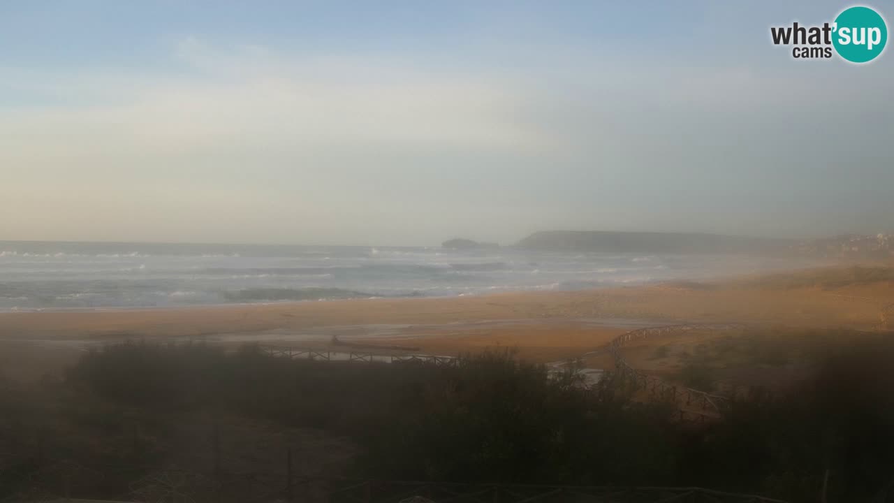 Webcam Torre dei Corsari – Live Beach View from Punta Usai