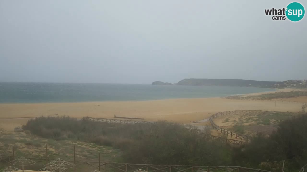 Webcam Torre dei Corsari – Live Beach View from Punta Usai