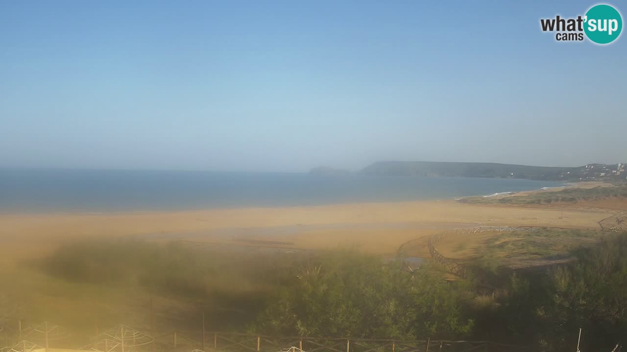 Webcam Torre dei Corsari – Live Beach View from Punta Usai