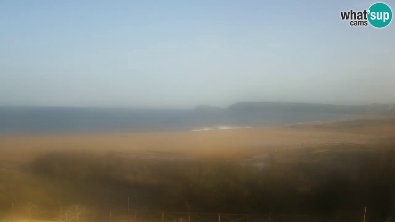 Webcam Torre dei Corsari – Live Beach View from Punta Usai