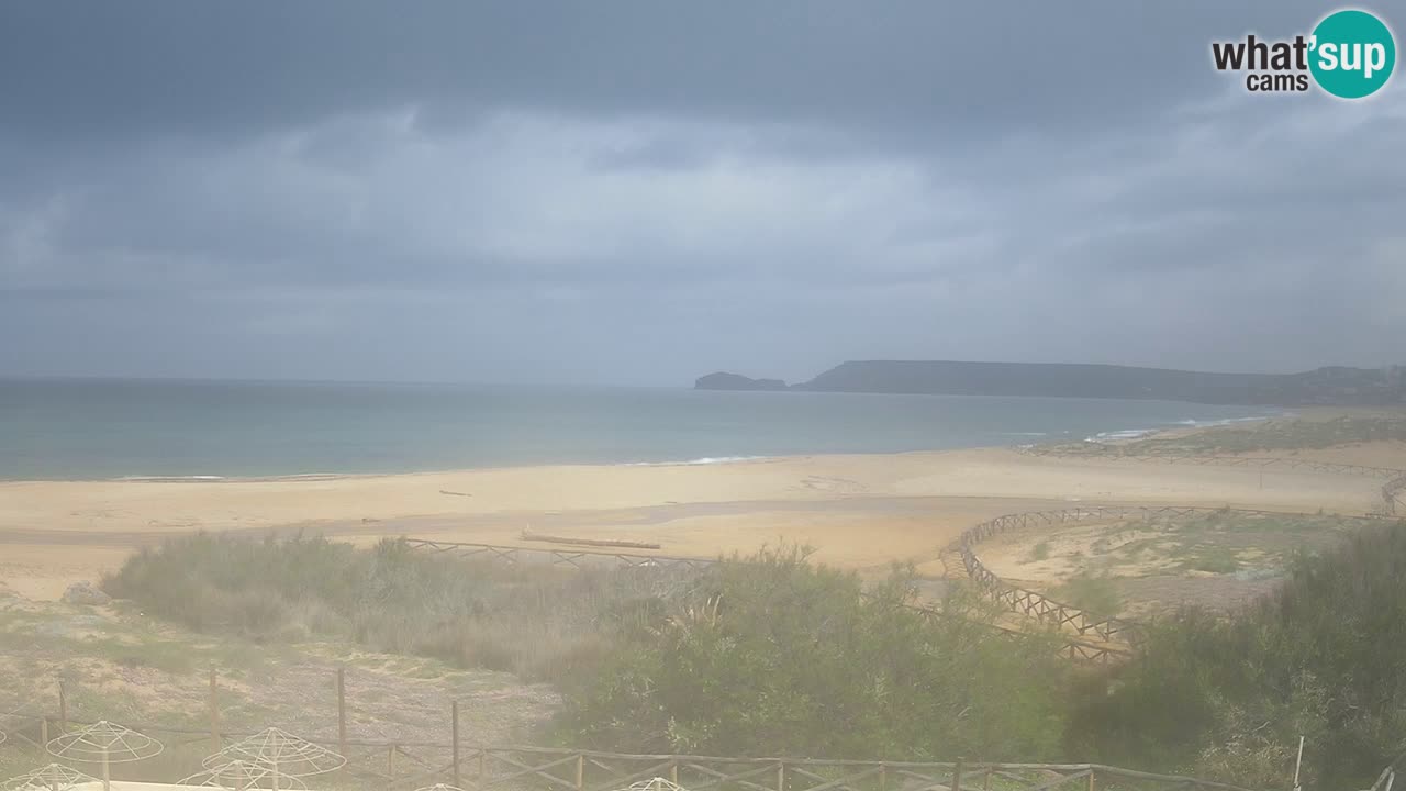 Cámara web Torre dei Corsari – Vista en directo de la playa desde Punta Usai