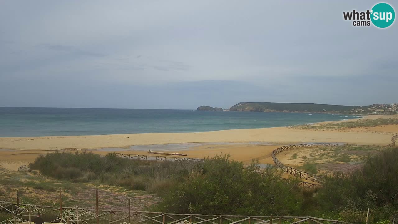 Webcam Torre dei Corsari – Live Beach View from Punta Usai