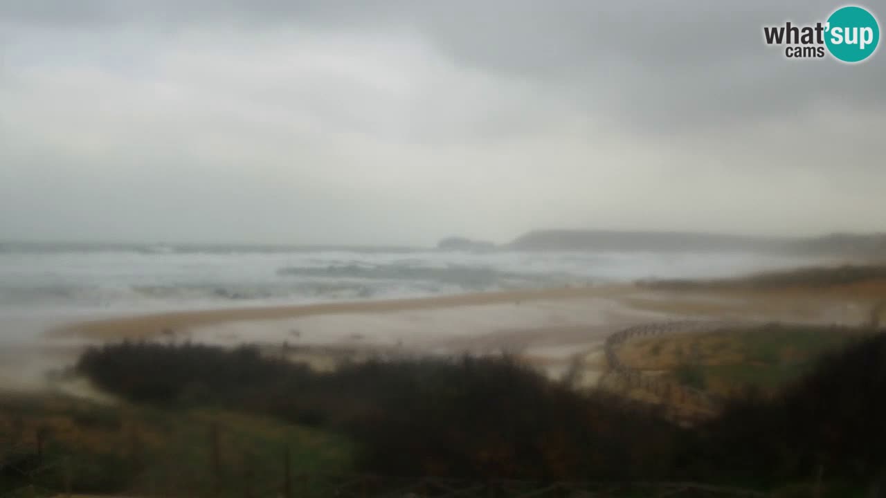 Spletna kamera Torre dei Corsari – Pogled v živo na plažo s Punta Usai