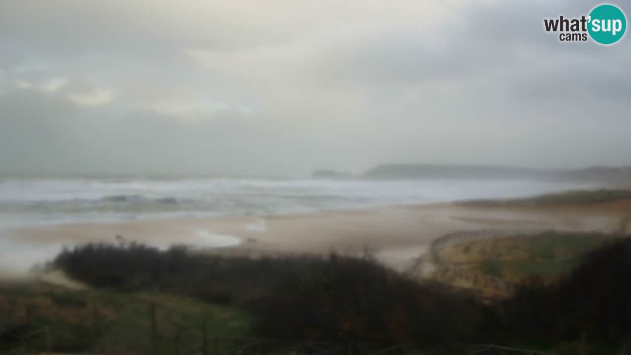 Webcam Torre dei Corsari – Live Beach View from Punta Usai