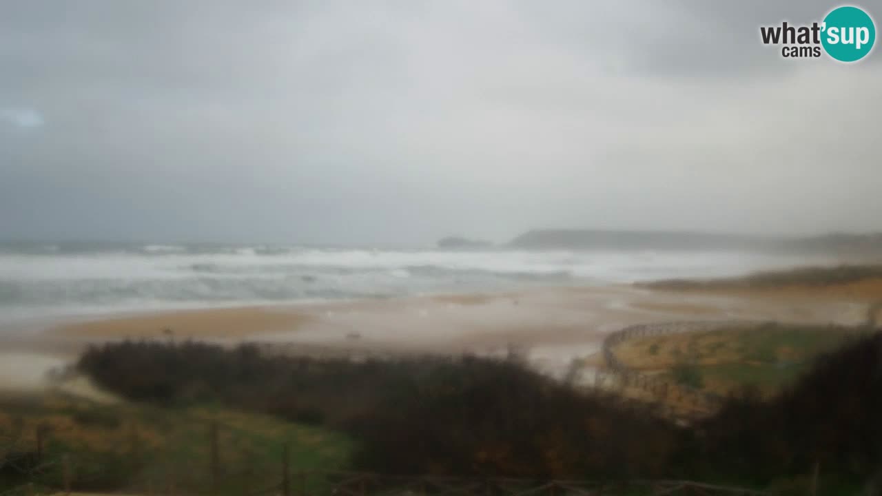 Webcam Torre dei Corsari – Vue en direct sur la plage depuis Punta Usai