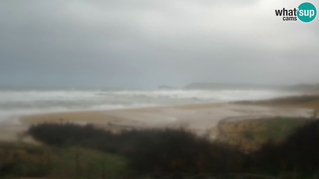 Webcam Torre dei Corsari – Vista live sulla spiaggia da Punta Usai