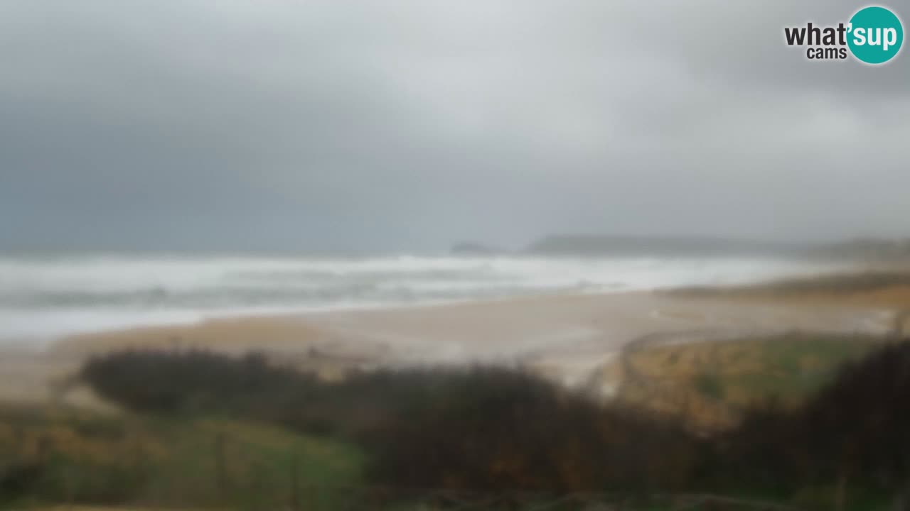 Webcam Torre dei Corsari – Vue en direct sur la plage depuis Punta Usai