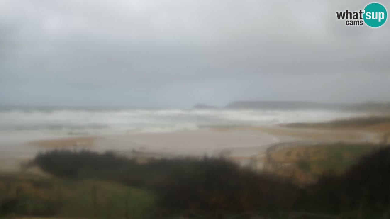 Webcam Torre dei Corsari – Liveblick auf den Strand von Punta Usai