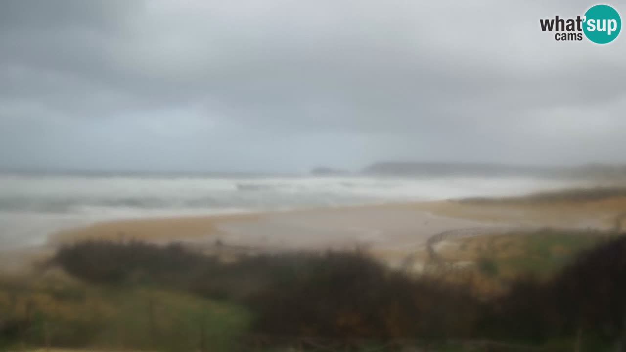 Webcam Torre dei Corsari – Liveblick auf den Strand von Punta Usai