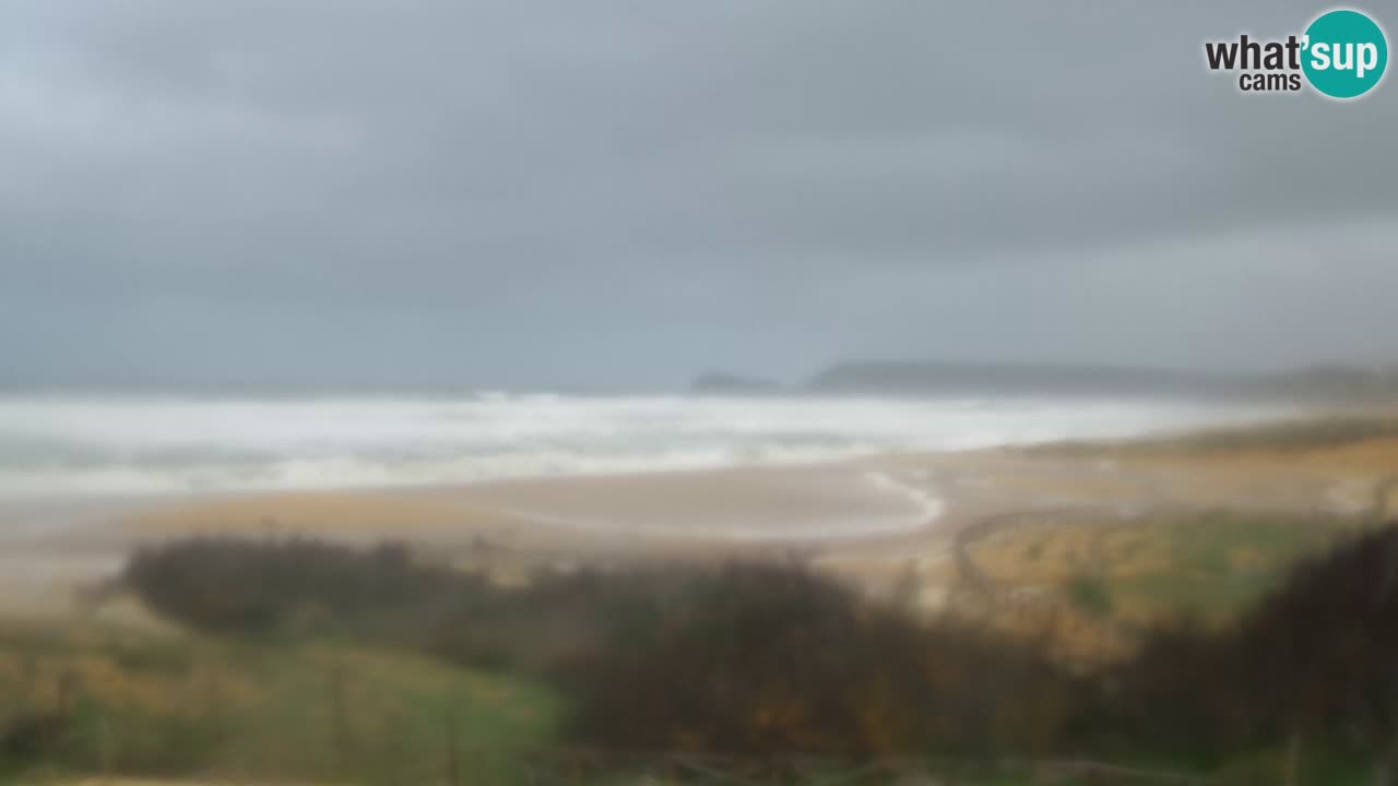 Web kamera Torre dei Corsari – Pogled uživo na plažu s Punta Usai