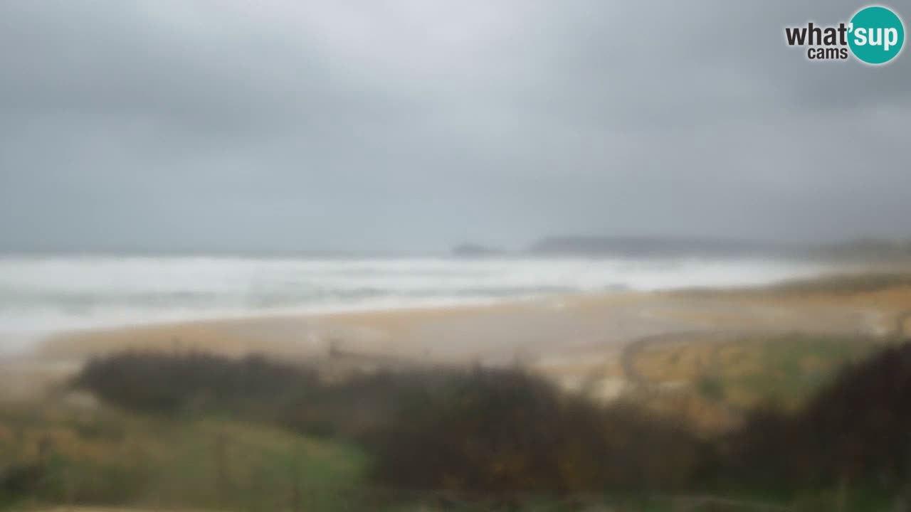 Webcam Torre dei Corsari – Liveblick auf den Strand von Punta Usai