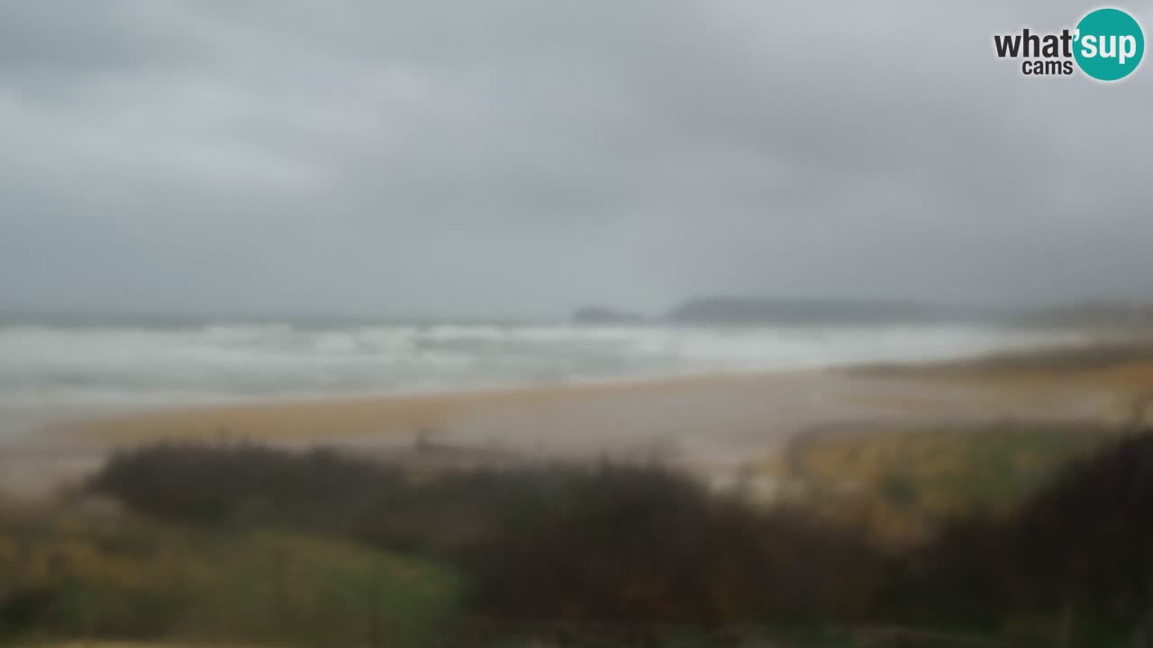 Cámara web Torre dei Corsari – Vista en directo de la playa desde Punta Usai