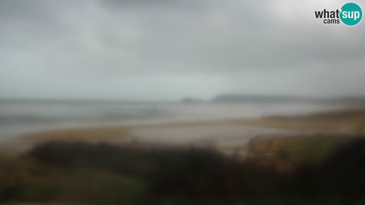 Cámara web Torre dei Corsari – Vista en directo de la playa desde Punta Usai