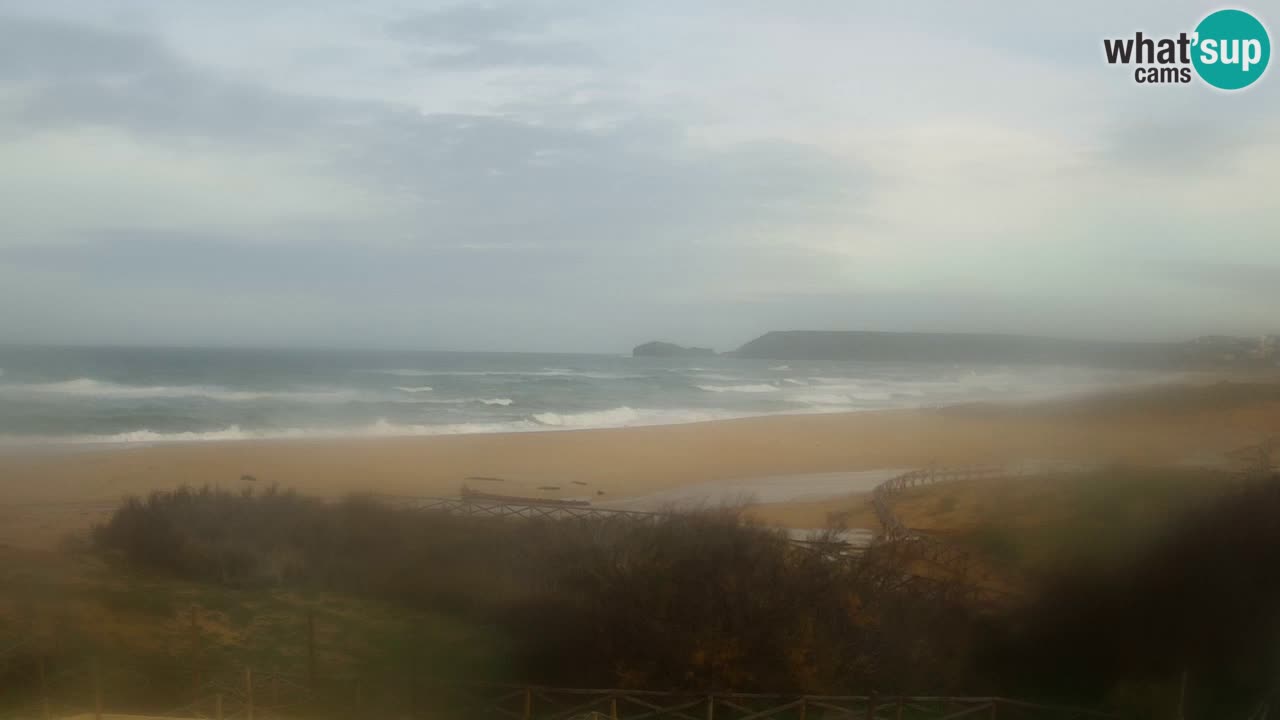 Webcam Torre dei Corsari – Vue en direct sur la plage depuis Punta Usai