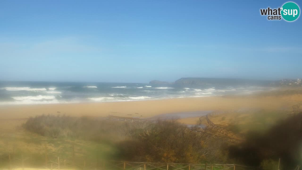 Webcam Torre dei Corsari – Live Beach View from Punta Usai
