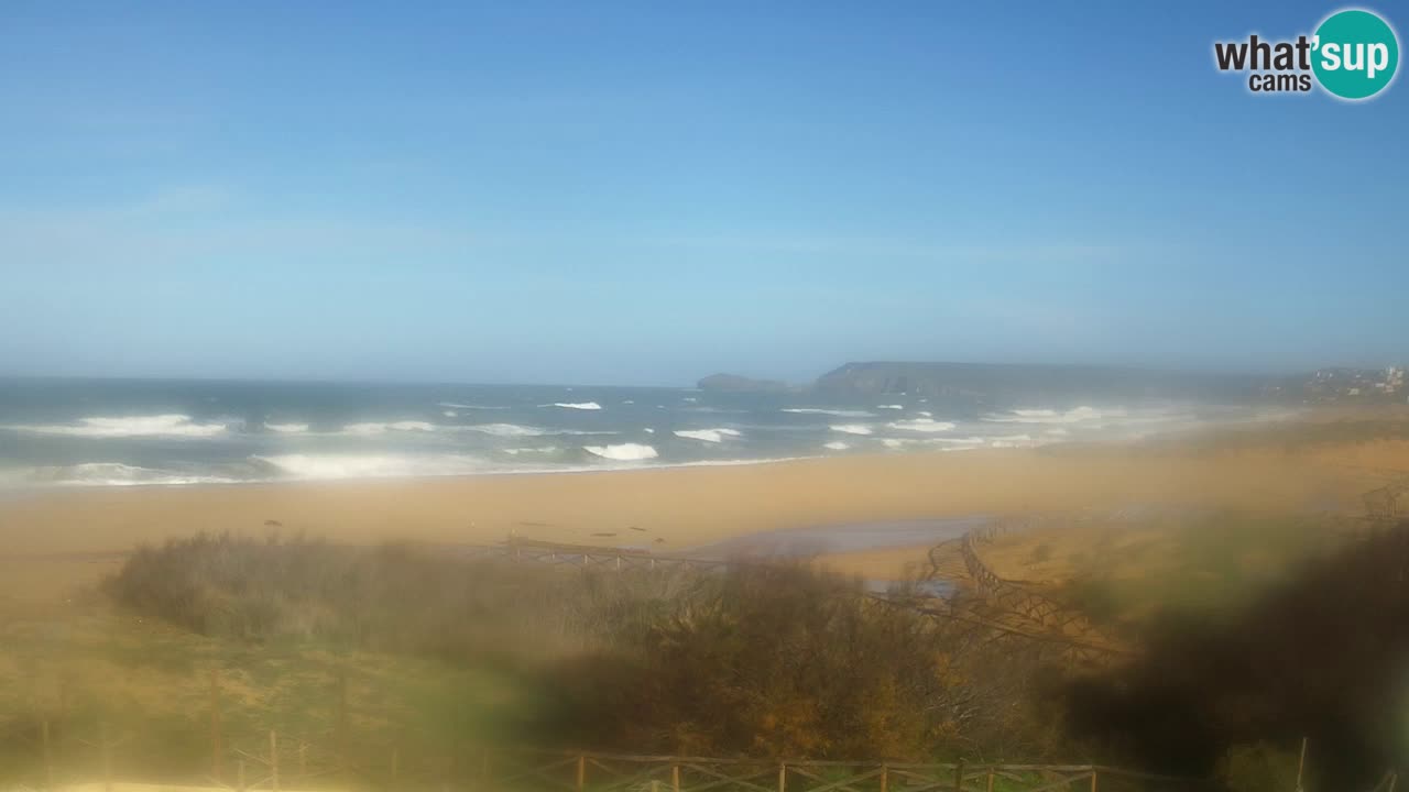 Webcam Torre dei Corsari – Live Beach View from Punta Usai