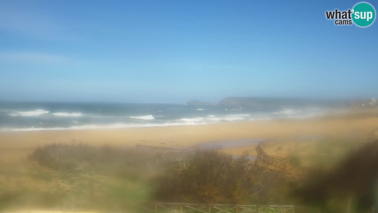 Webcam Torre dei Corsari – Liveblick auf den Strand von Punta Usai