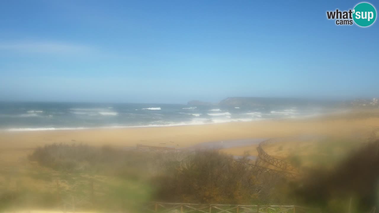 Webcam Torre dei Corsari – Vista live sulla spiaggia da Punta Usai