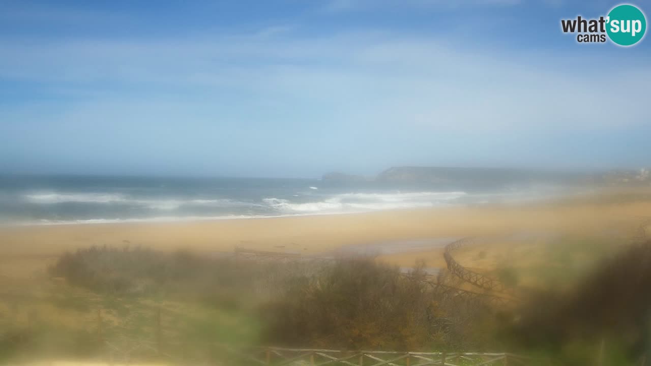 Webcam Torre dei Corsari – Liveblick auf den Strand von Punta Usai