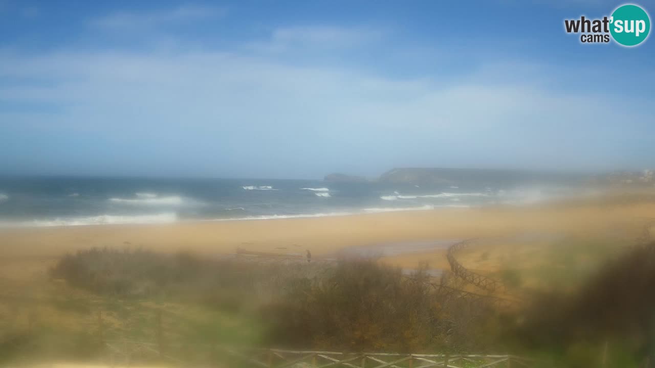 Webcam Torre dei Corsari – Live Beach View from Punta Usai