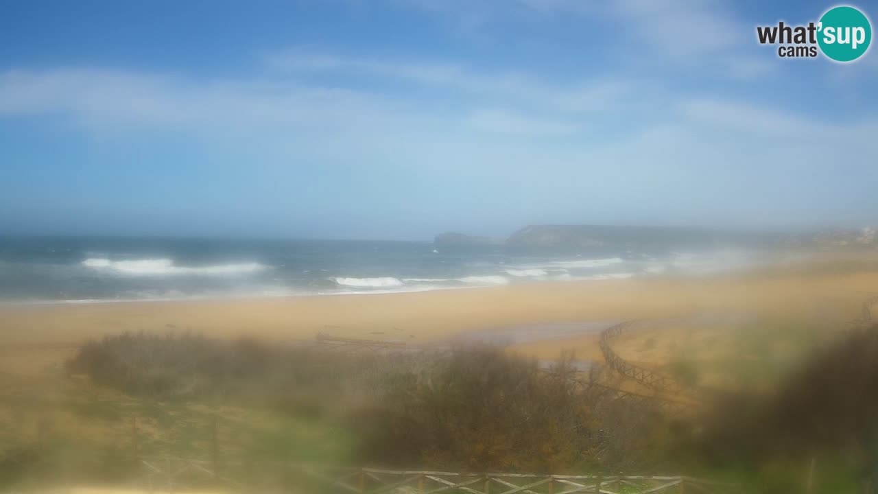 Webcam Torre dei Corsari – Liveblick auf den Strand von Punta Usai