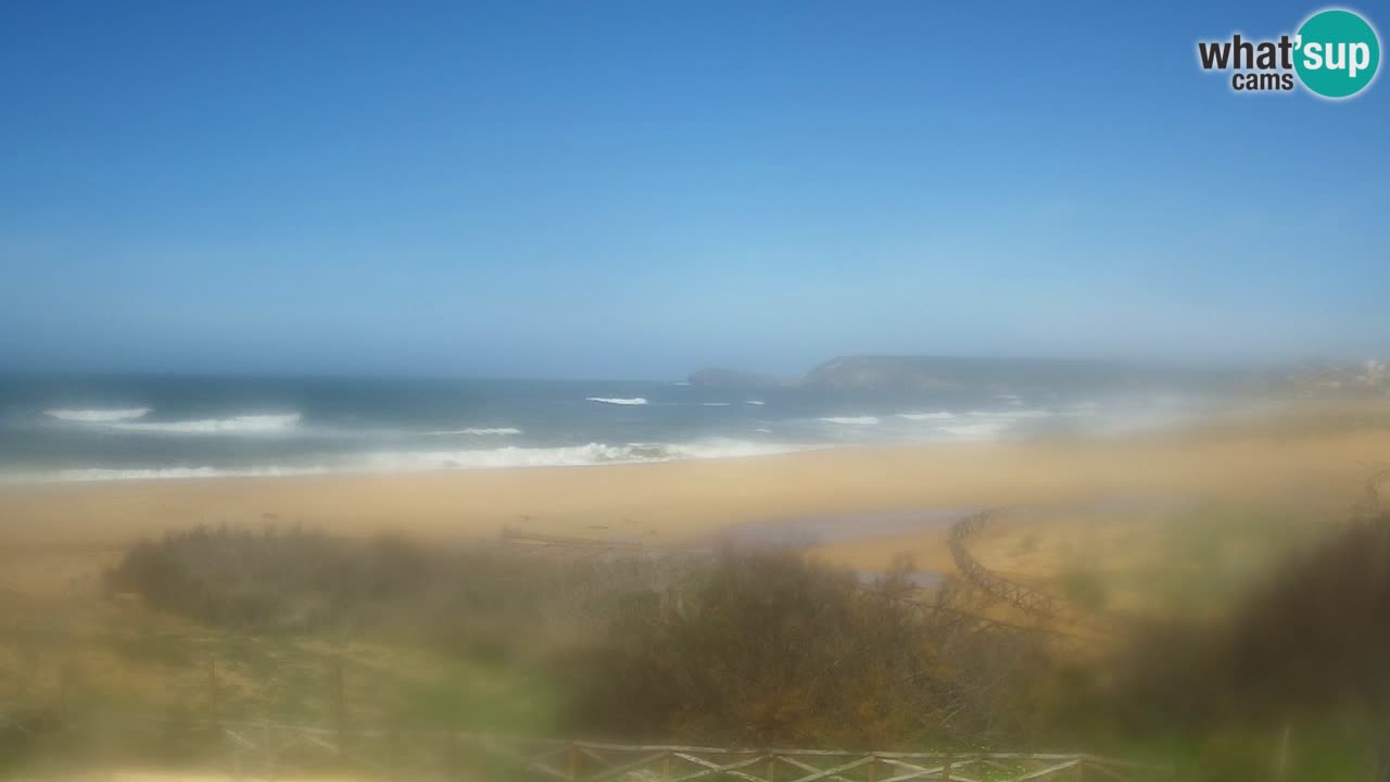 Webcam Torre dei Corsari – Vue en direct sur la plage depuis Punta Usai