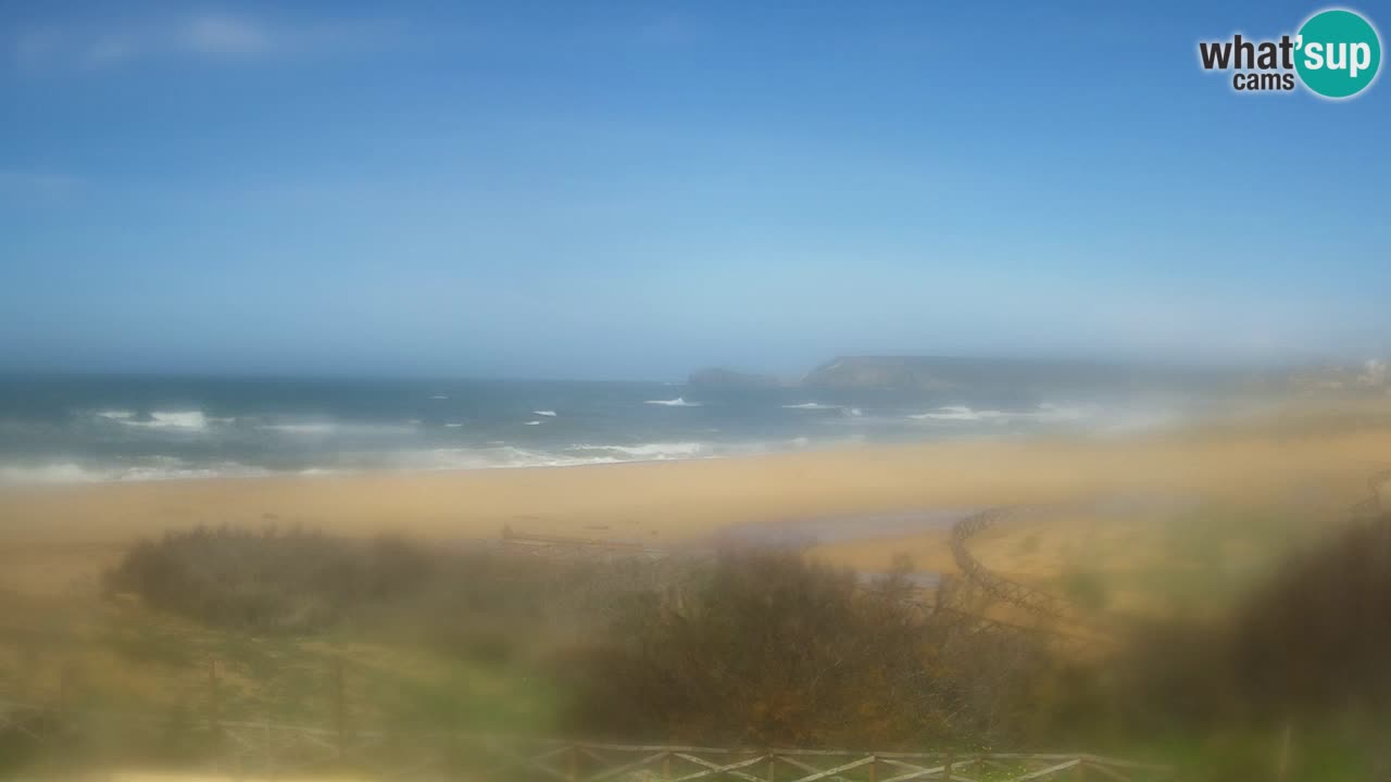 Webcam Torre dei Corsari – Liveblick auf den Strand von Punta Usai