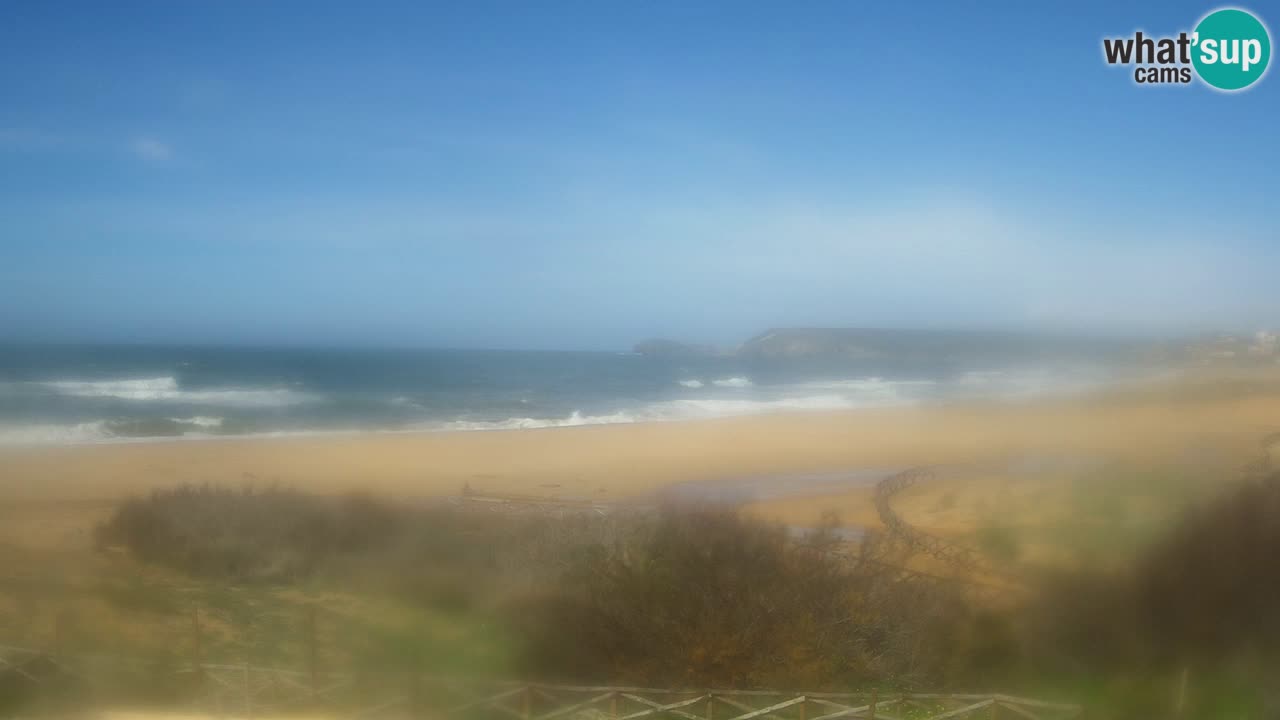 Webcam Torre dei Corsari – Liveblick auf den Strand von Punta Usai