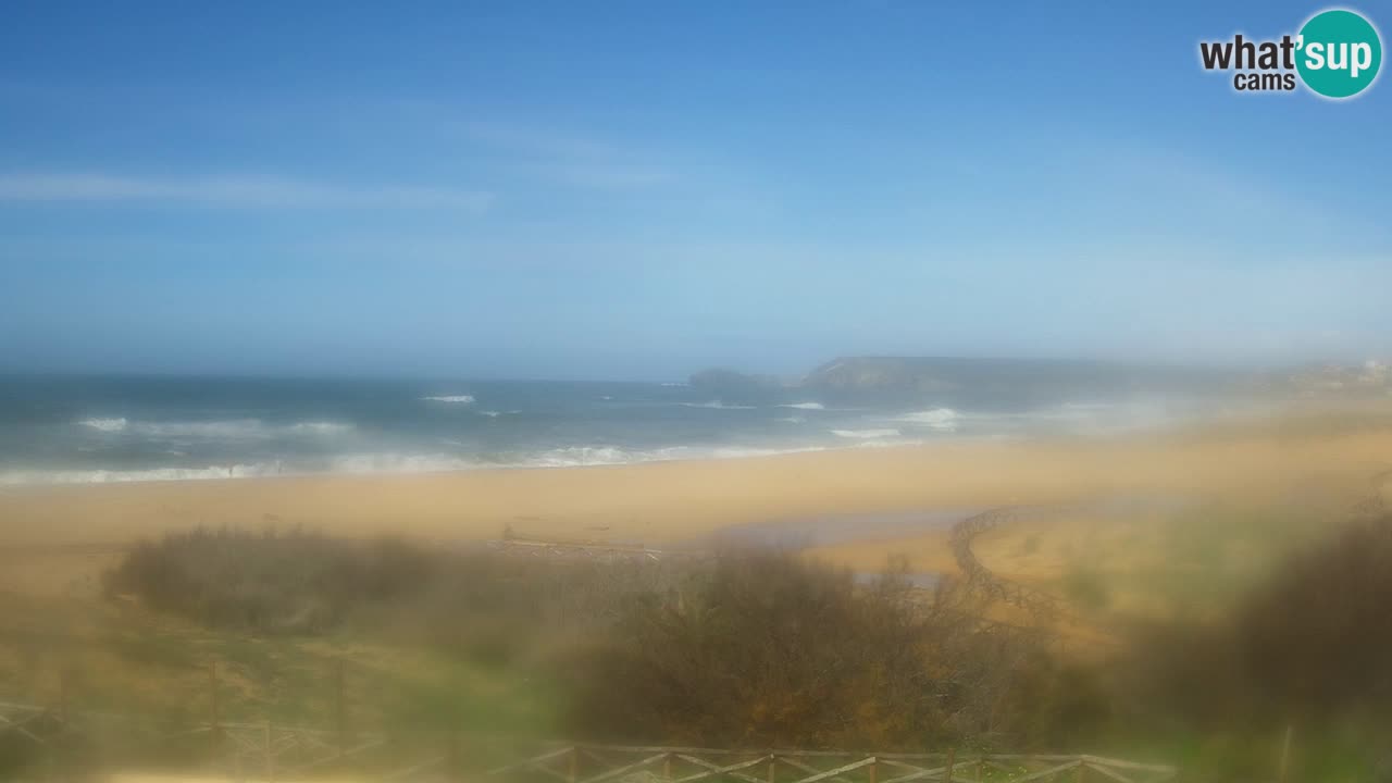 Webcam Torre dei Corsari – Liveblick auf den Strand von Punta Usai