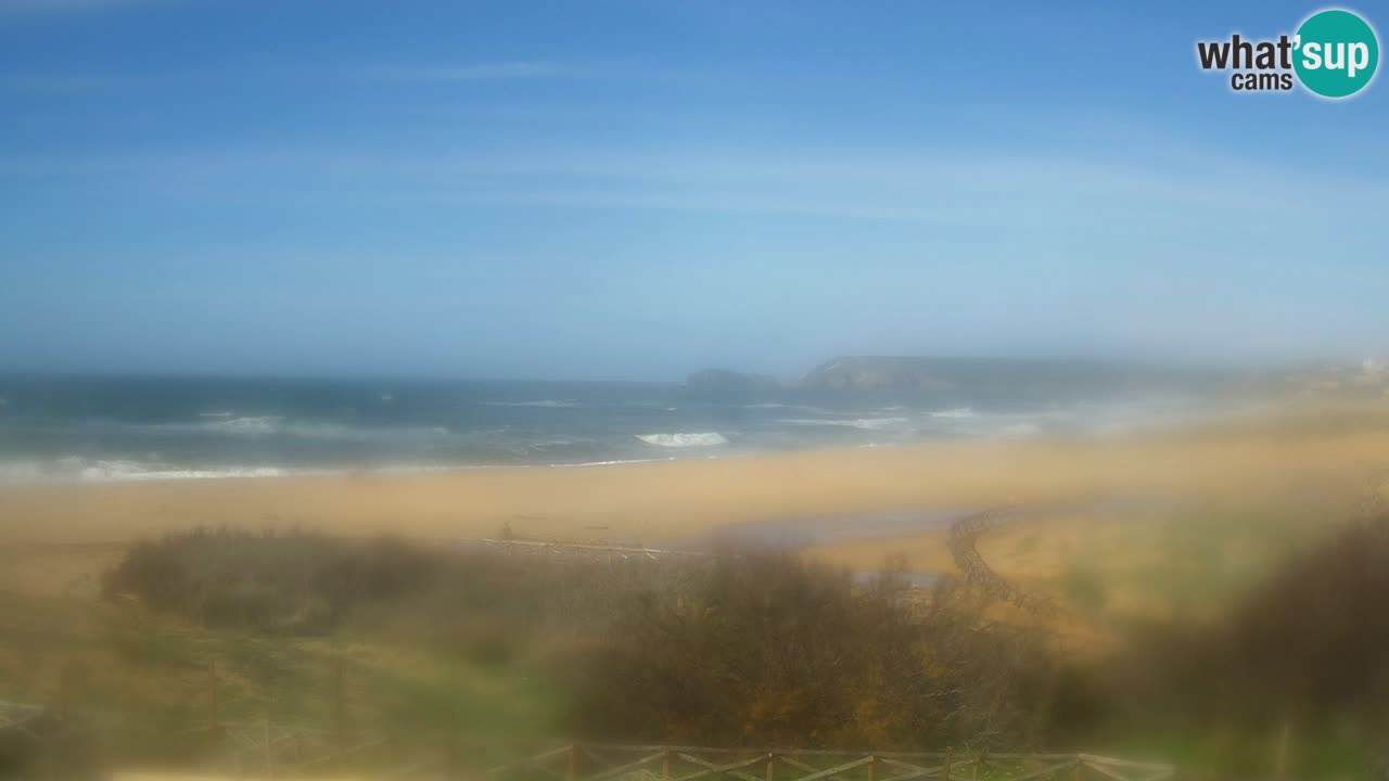 Webcam Torre dei Corsari – Liveblick auf den Strand von Punta Usai