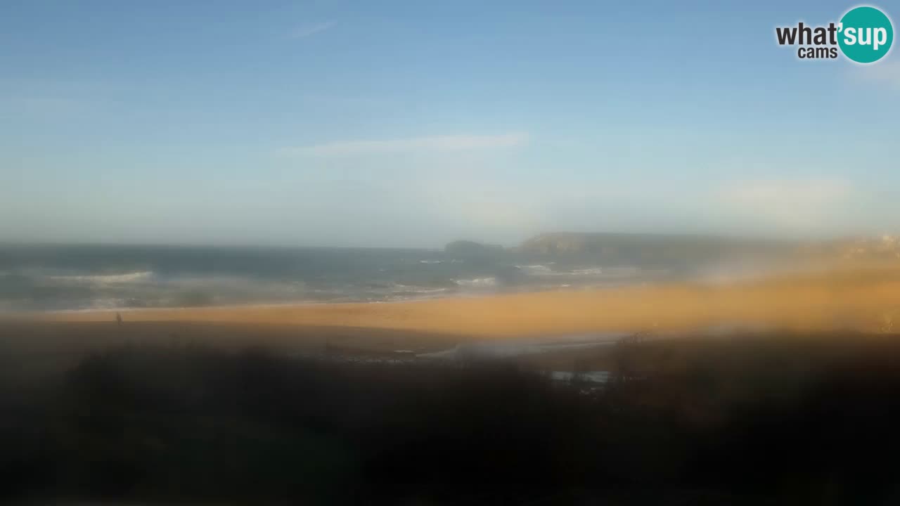 Webcam Torre dei Corsari – Live Beach View from Punta Usai