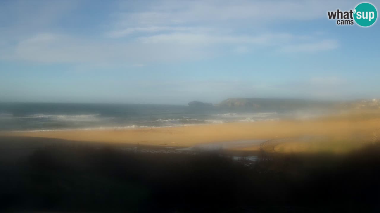 Webcam Torre dei Corsari – Vue en direct sur la plage depuis Punta Usai
