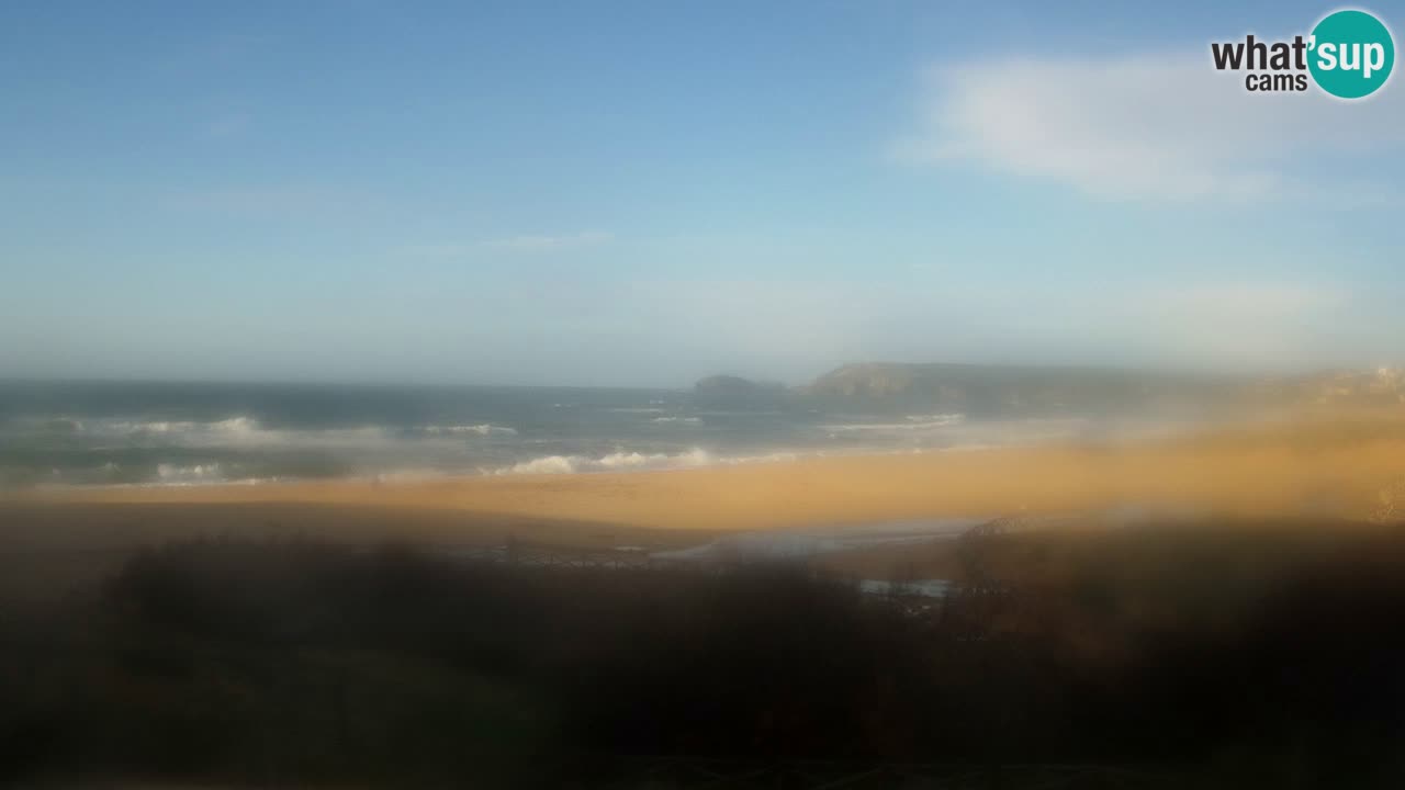 Webcam Torre dei Corsari – Liveblick auf den Strand von Punta Usai