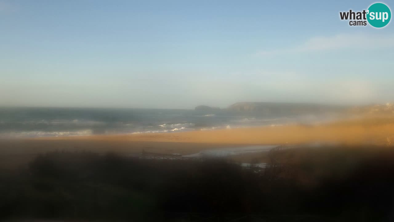 Webcam Torre dei Corsari – Vue en direct sur la plage depuis Punta Usai