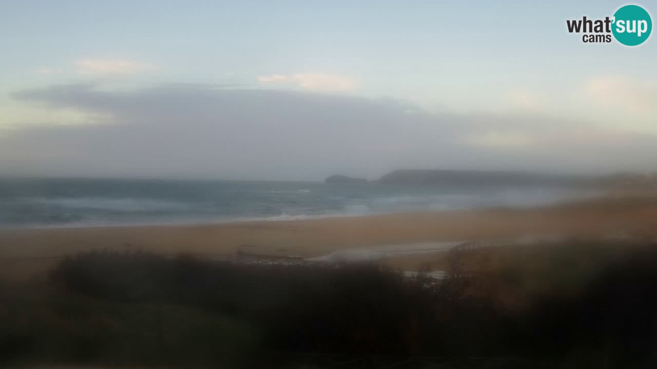 Webcam Torre dei Corsari – Vue en direct sur la plage depuis Punta Usai