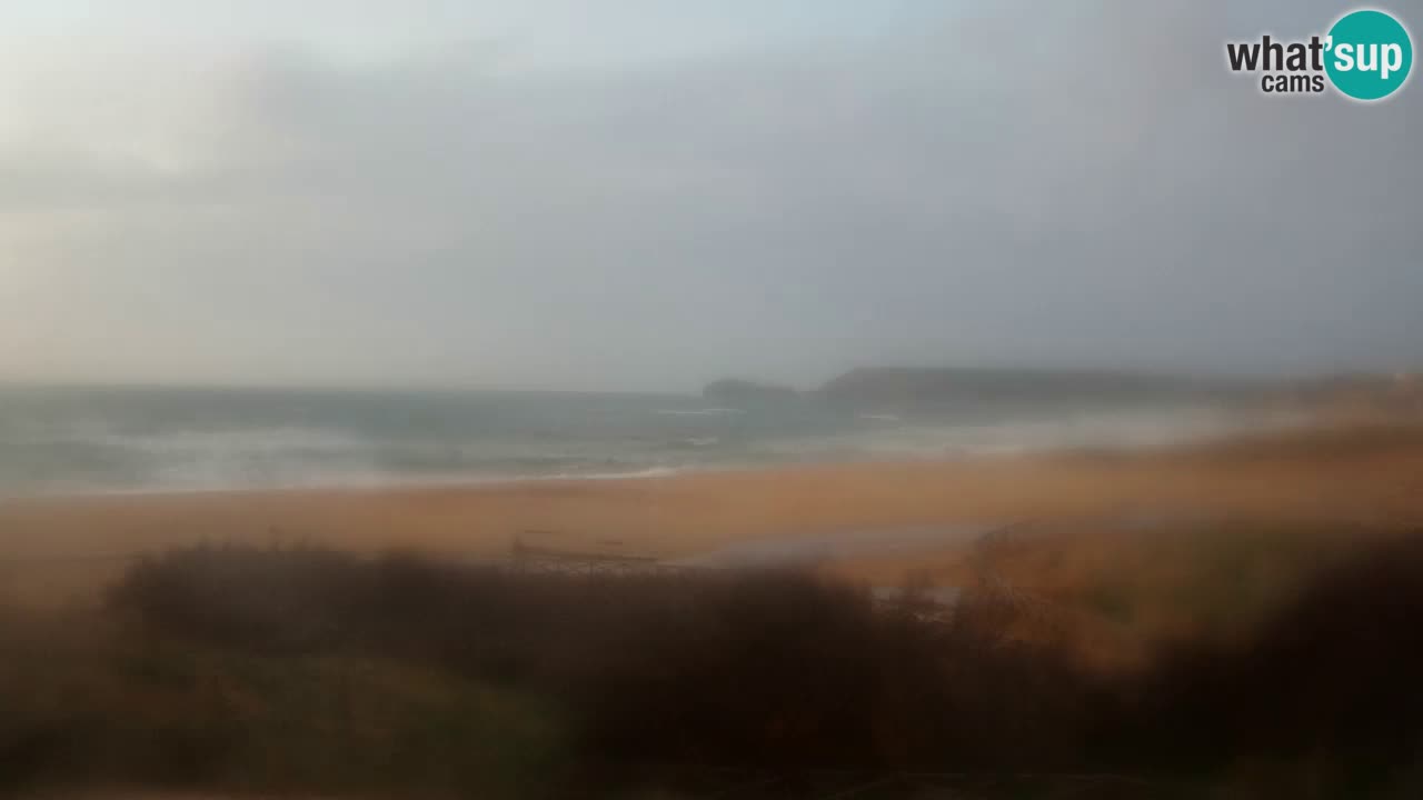 Webcam Torre dei Corsari – Vue en direct sur la plage depuis Punta Usai