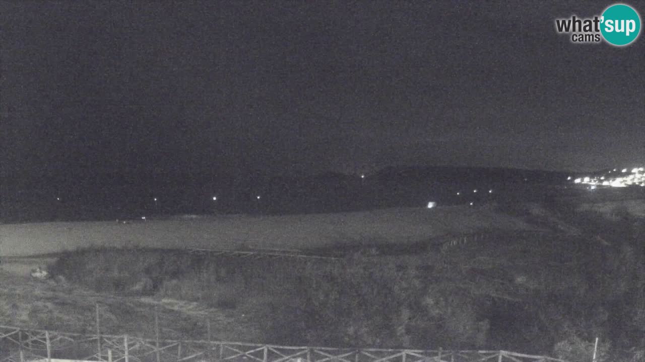 Webcam Torre dei Corsari – Vue en direct sur la plage depuis Punta Usai