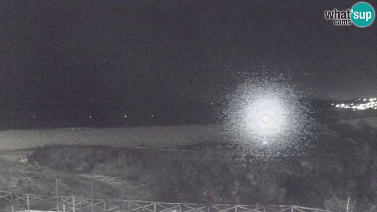 Webcam Torre dei Corsari – Liveblick auf den Strand von Punta Usai