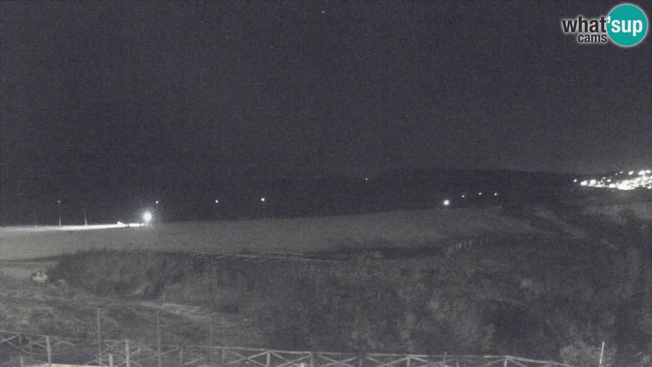 Webcam Torre dei Corsari – Vue en direct sur la plage depuis Punta Usai