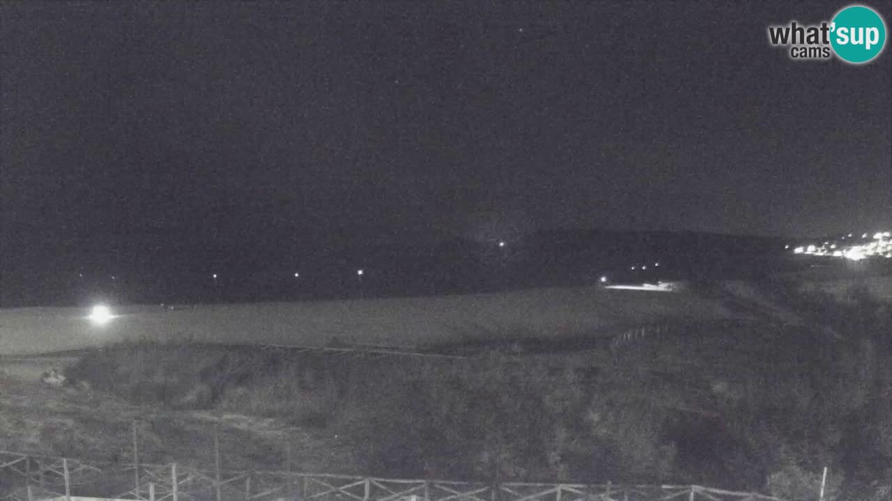 Webcam Torre dei Corsari – Vue en direct sur la plage depuis Punta Usai