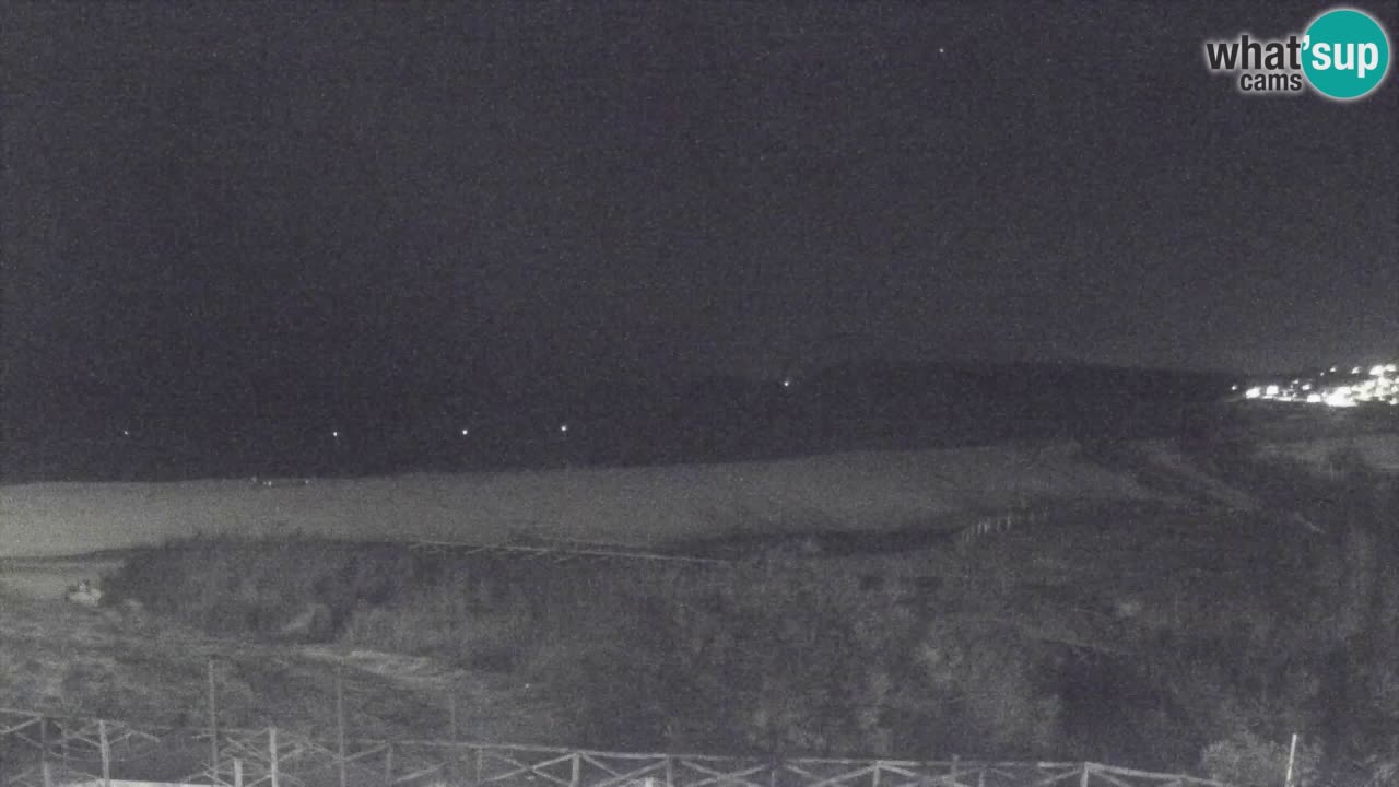 Webcam Torre dei Corsari – Live Beach View from Punta Usai