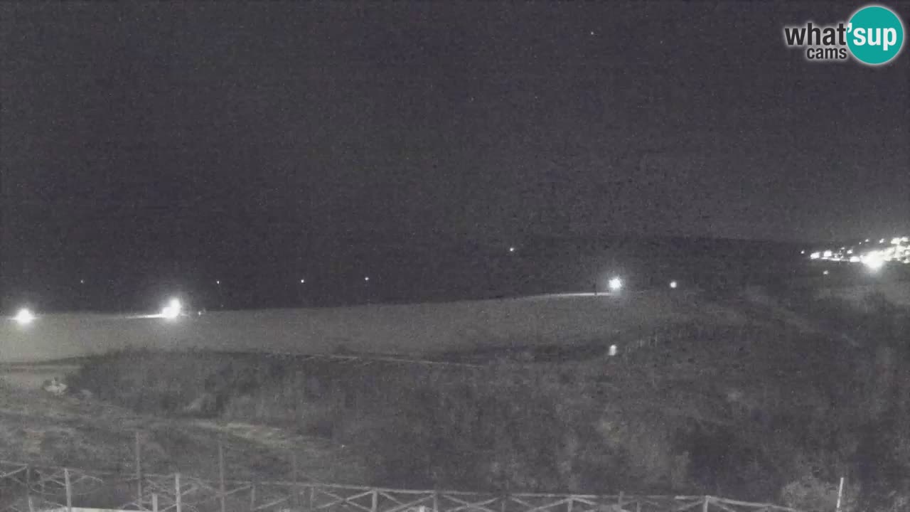 Webcam Torre dei Corsari – Vue en direct sur la plage depuis Punta Usai