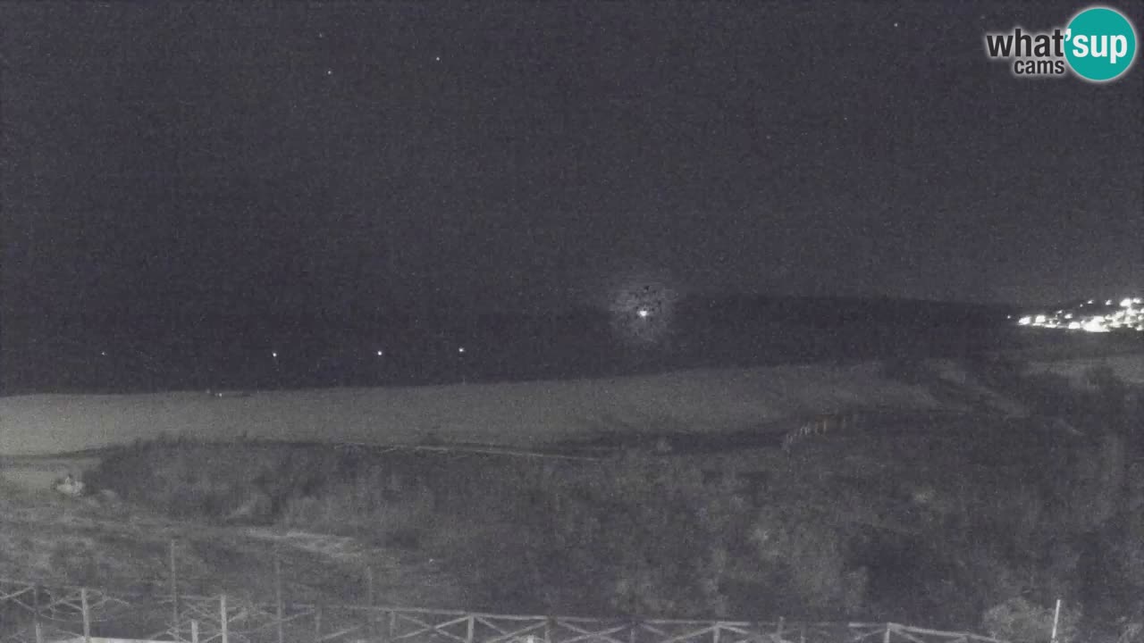 Webcam Torre dei Corsari – Live Beach View from Punta Usai