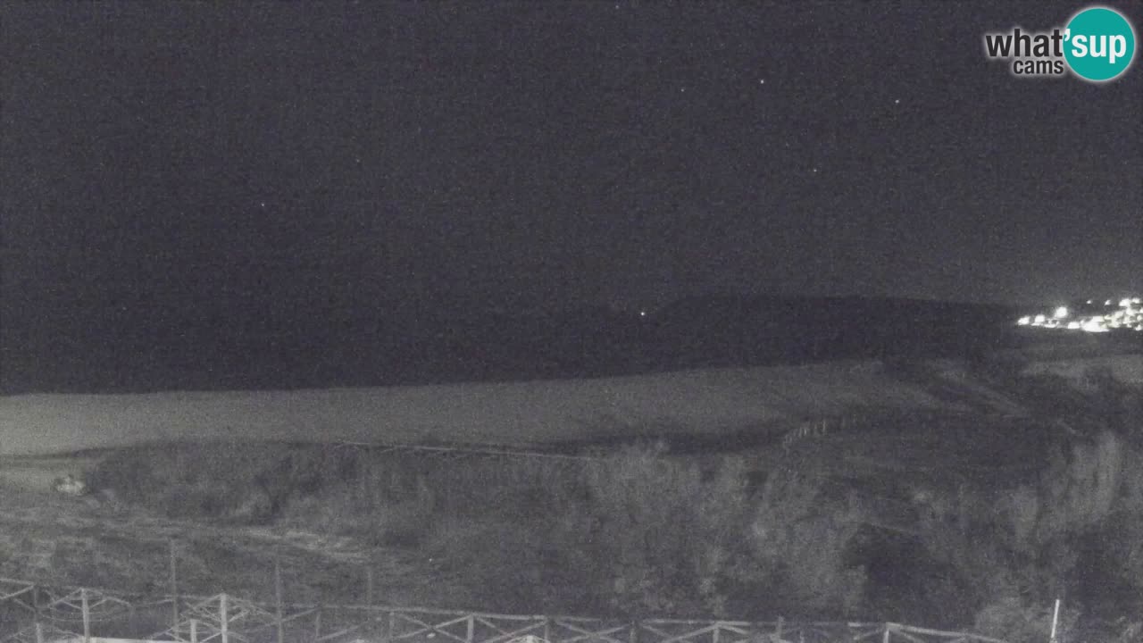 Webcam Torre dei Corsari – Liveblick auf den Strand von Punta Usai