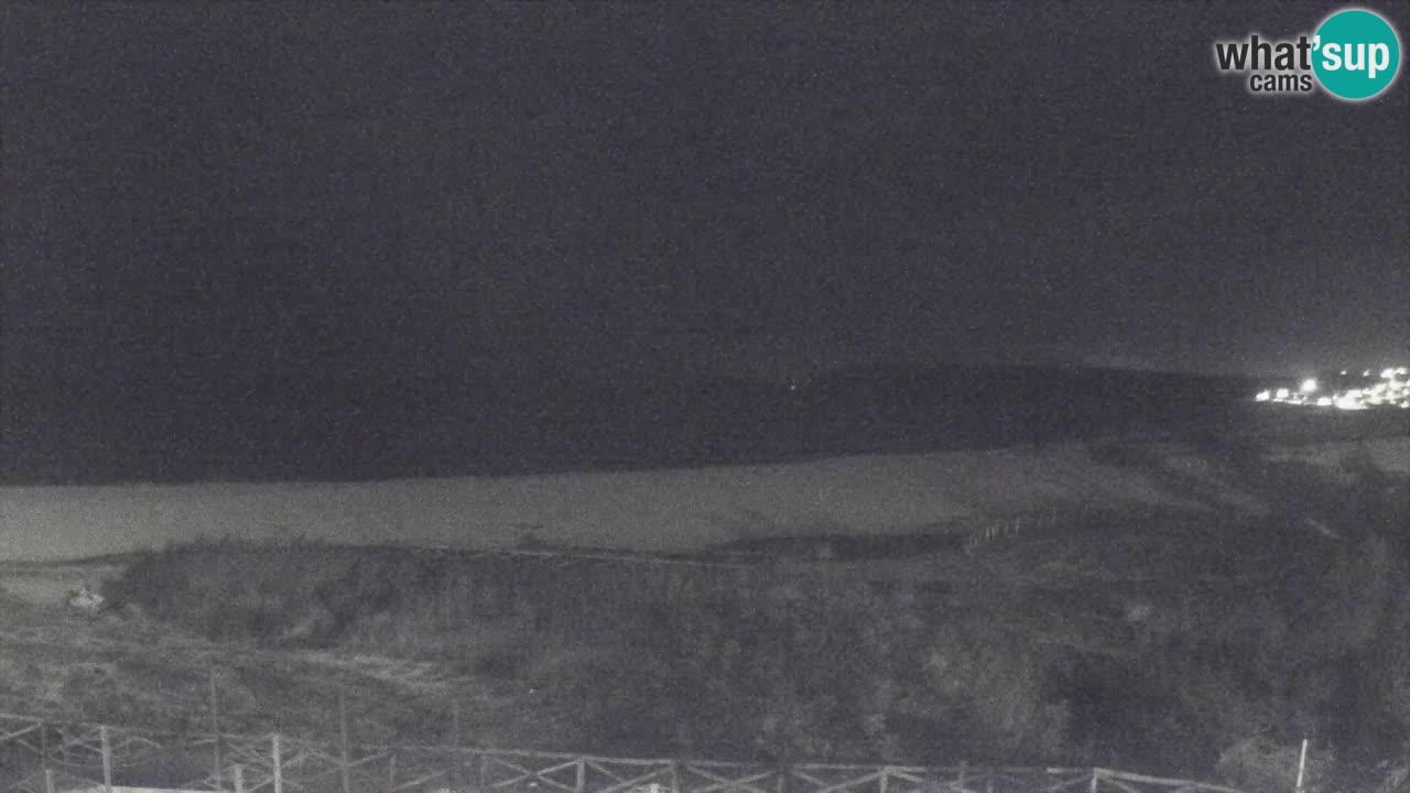 Webcam Torre dei Corsari – Live Beach View from Punta Usai