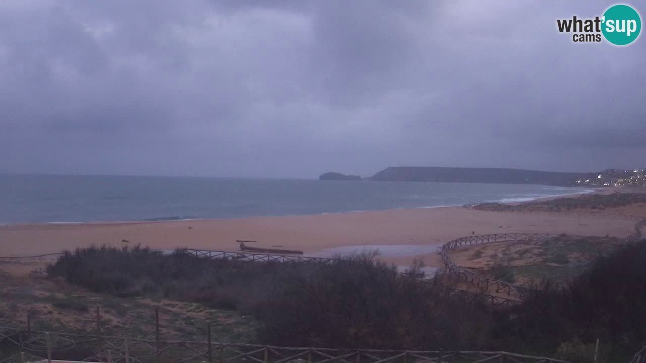 Webcam Torre dei Corsari – Live Beach View from Punta Usai