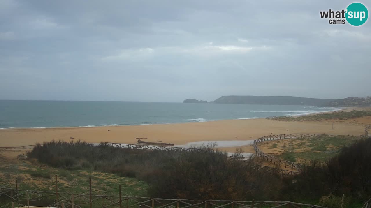 Spletna kamera Torre dei Corsari – Pogled v živo na plažo s Punta Usai