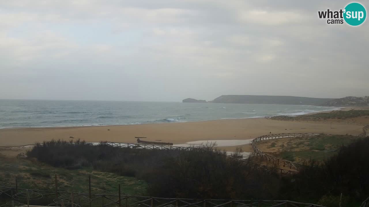 Webcam Torre dei Corsari – Live Beach View from Punta Usai